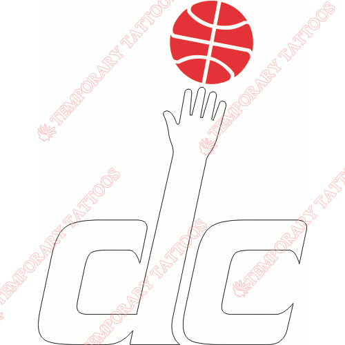 Washington Wizards Customize Temporary Tattoos Stickers NO.1240